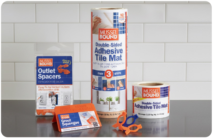 MusselBound ADHESIVE TILE MAT